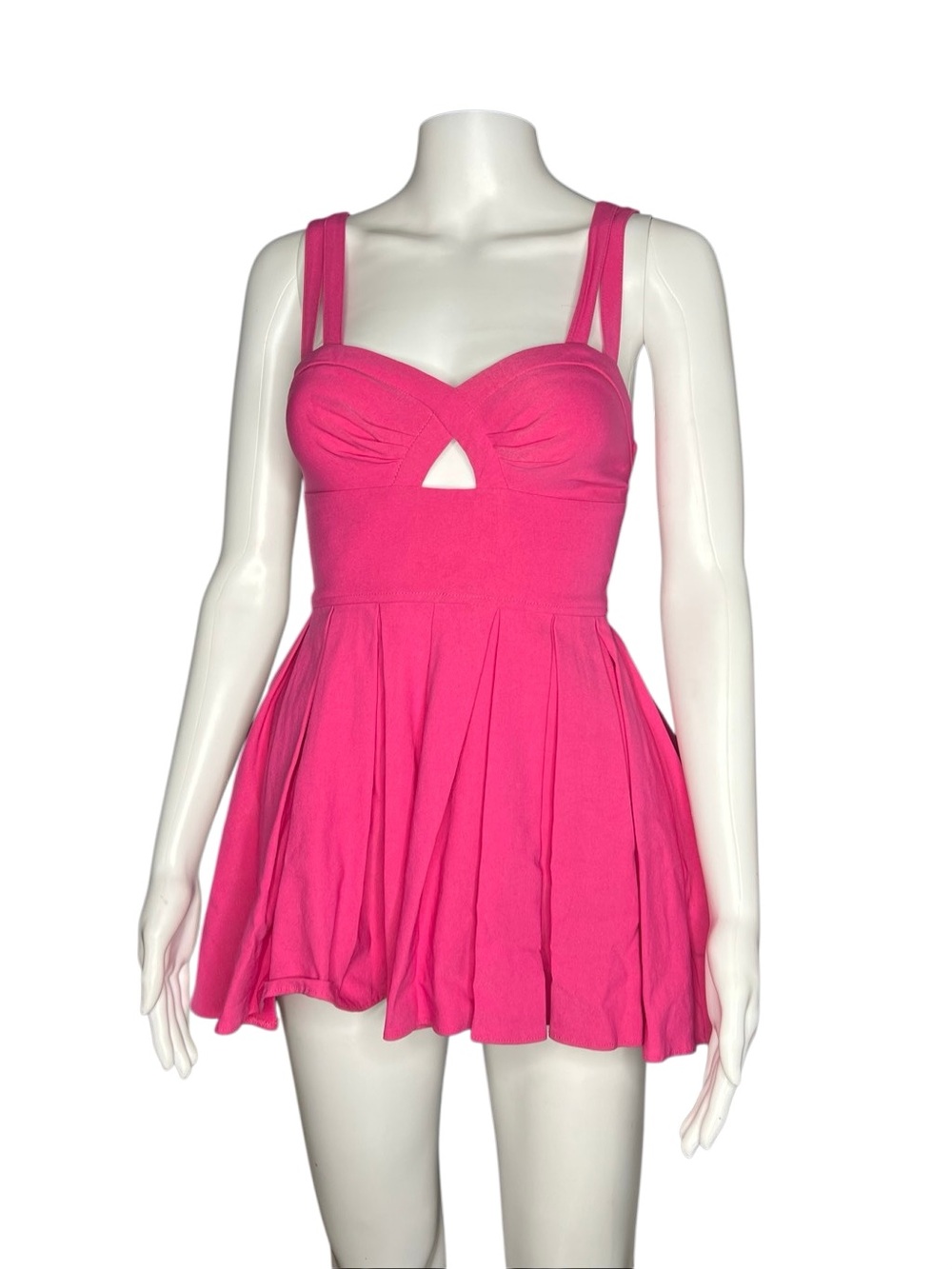 Material Girl VINTAGE Women’s Pink Sleeveless Romper XS